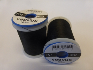 Veevus 6/0 Black F01